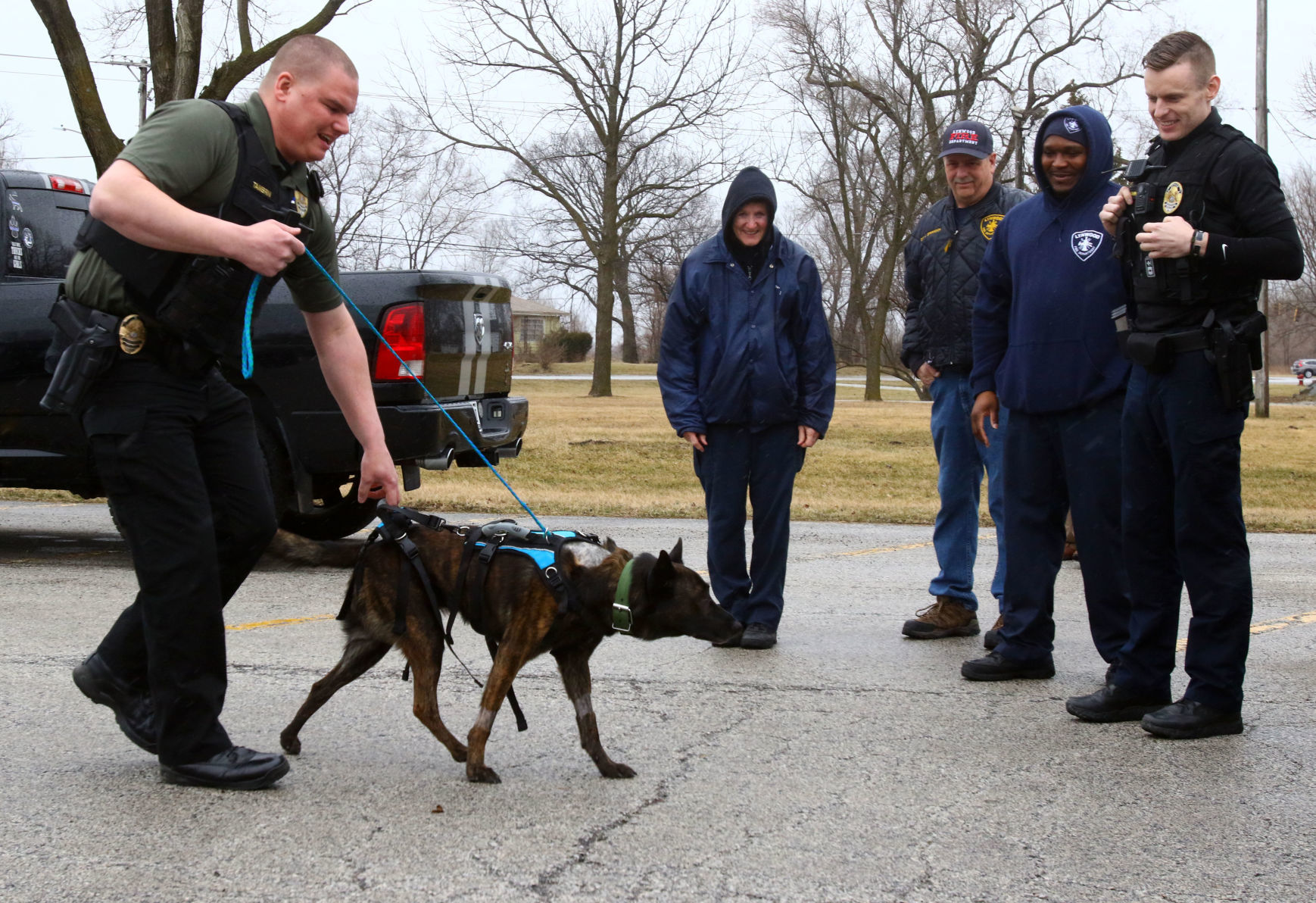 Gallery: K-9 Dante's return